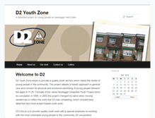 Tablet Screenshot of d2youthzone.co.uk